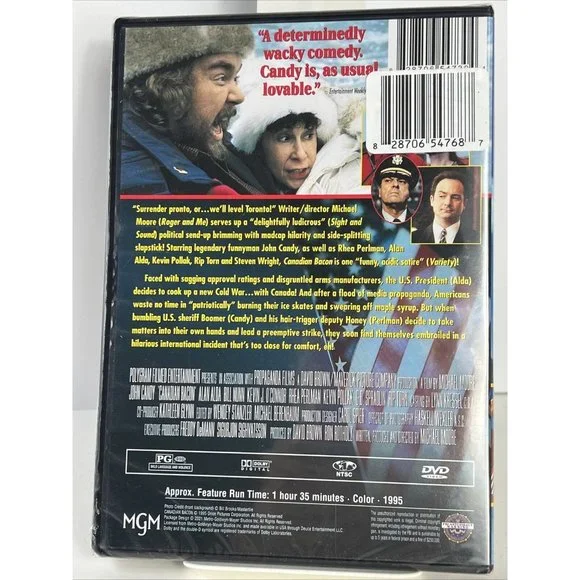 Canadian Bacon DVD -John Candy (Comedy) 1995 New Sealed - Picture 2 of 2